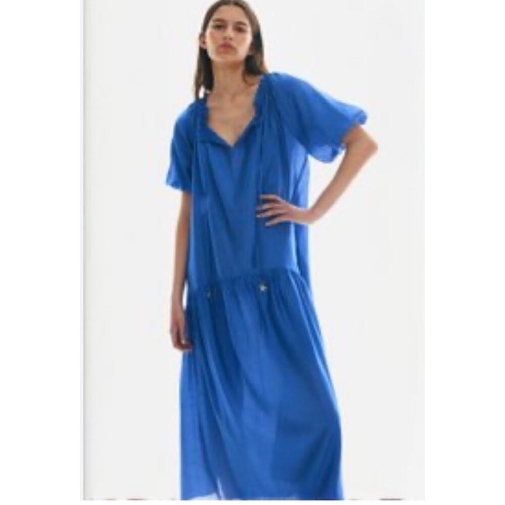 Off The Shoulder Beach Summer Maxi Dress XXL Oversized Flowy